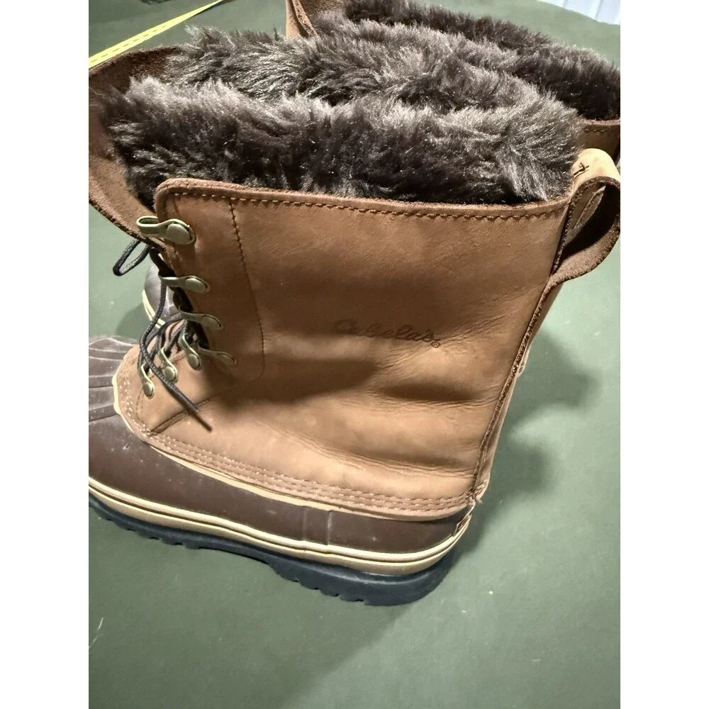 Mens Cabelas Rubber Winter Boots Size 10 New
